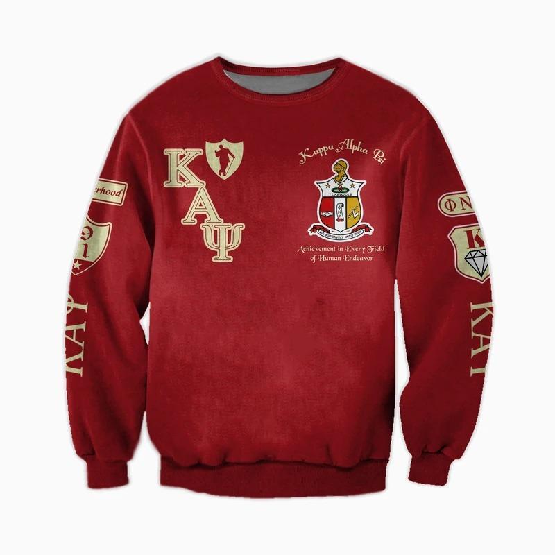 Greek Life Sweatshirt – Crewneck Sweatshirt Brotherhood Kappa Alpha Psi J5