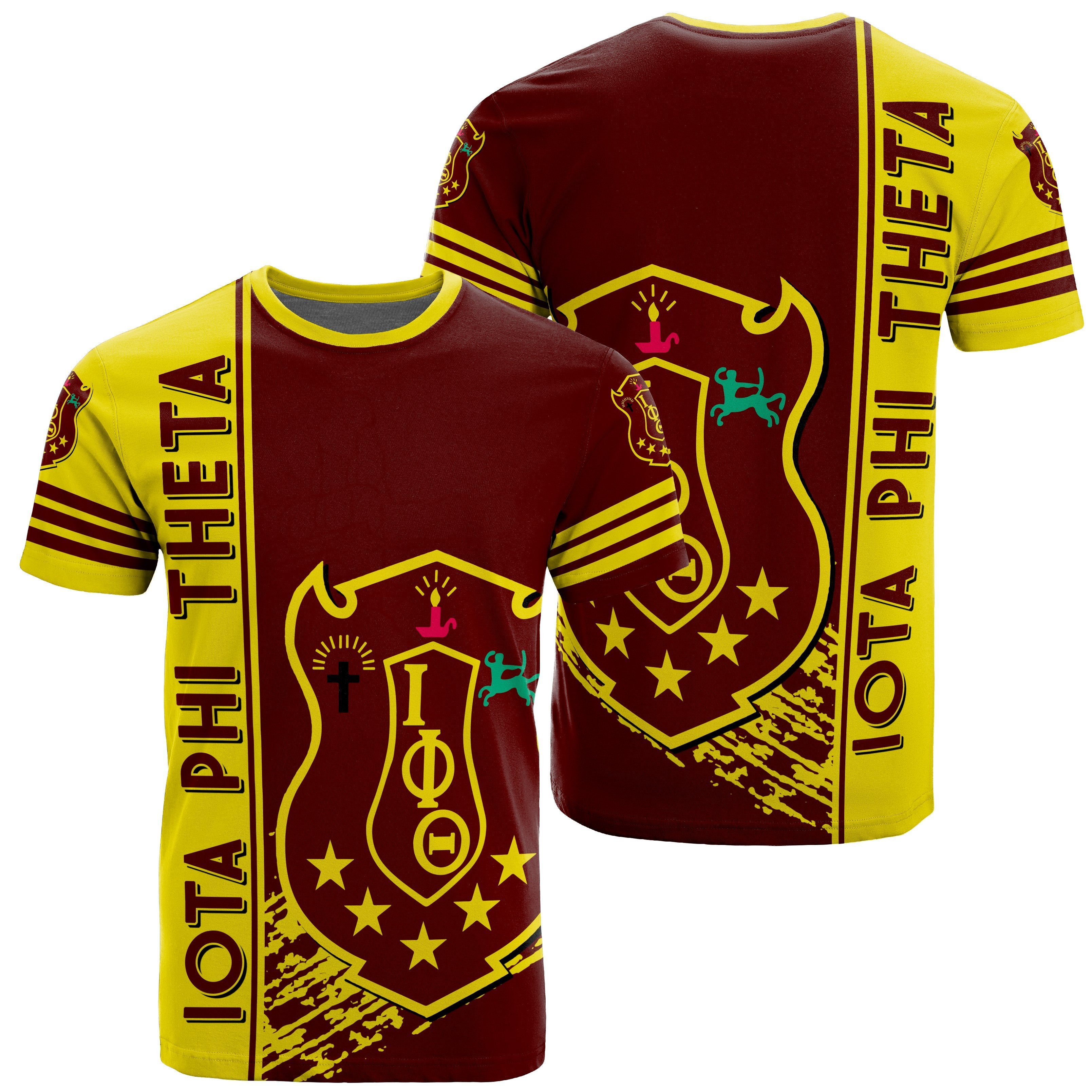 Greek Life T-Shirt – Iota Phi Theta Bagslobby T-Shirt Quarter Style