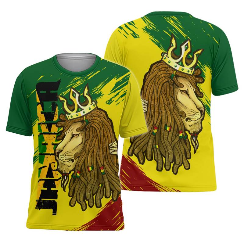 Jamaica Victory Lion All Over Print T-Shirt HD01620