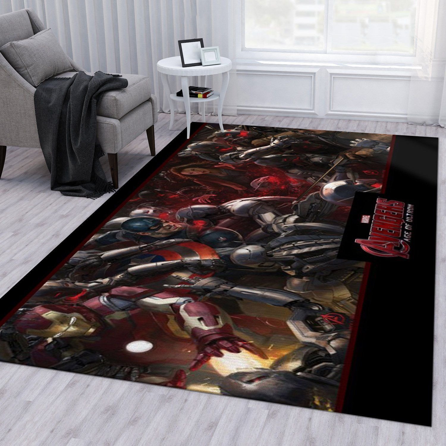 Avenger Ver11 Area Rug For Christmas Living Room Rug Floor Decor Home Decor