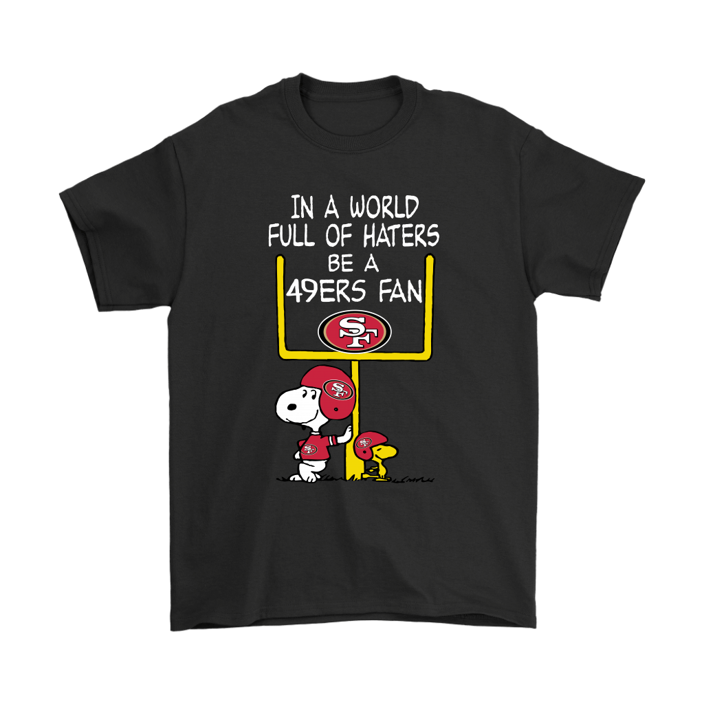 Get Now Be A 49ers Fan San Francisco 49ers x Snoopy Mashup Shirts