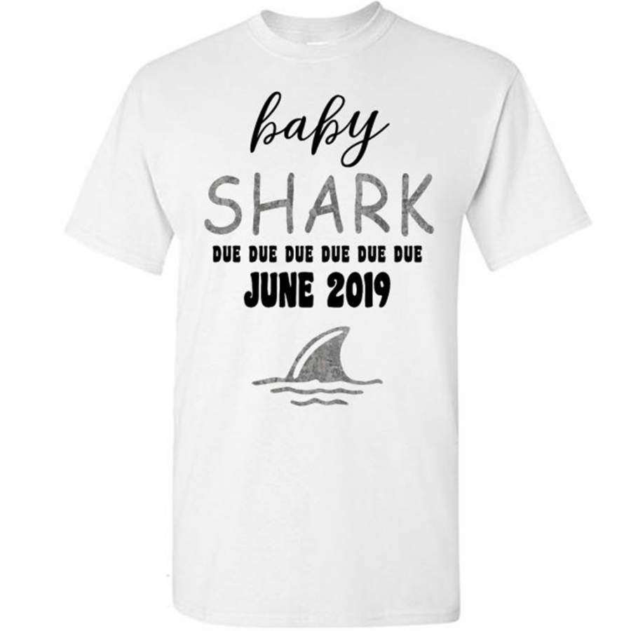 Baby Shark Due Due Due Due June 2019, Birthday Gift – Gildan Short Sleeve Shirt