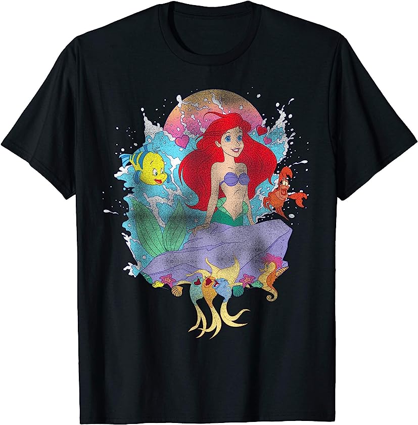 The Little Mermaid Ariel Splash T-Shirt