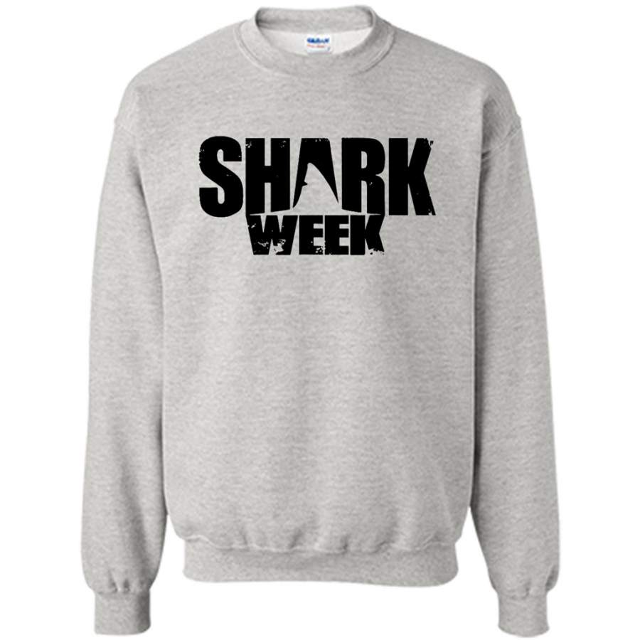 Week of The Shark New 2018 Novelty Graphic a – Gildan Crewneck Sweatshirt