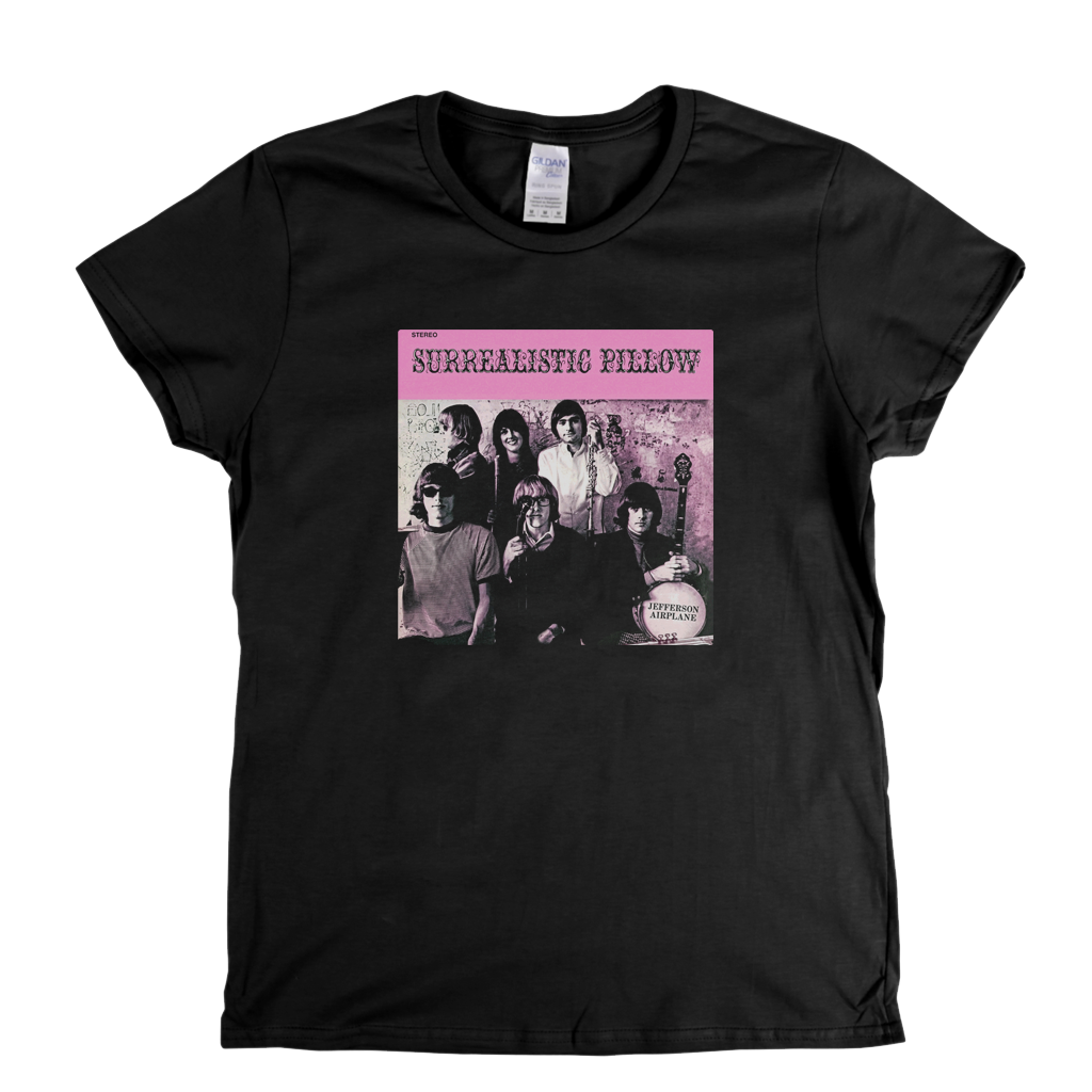 Jefferson Airplane Surrealistic Pillow Womens T-Shirt