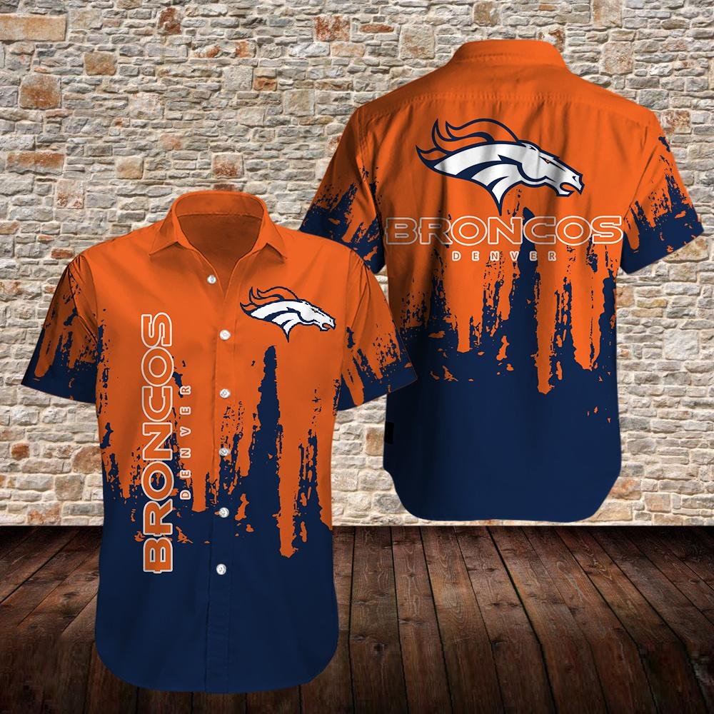 Denver Broncos Hawaiian Shirt For Big Fans