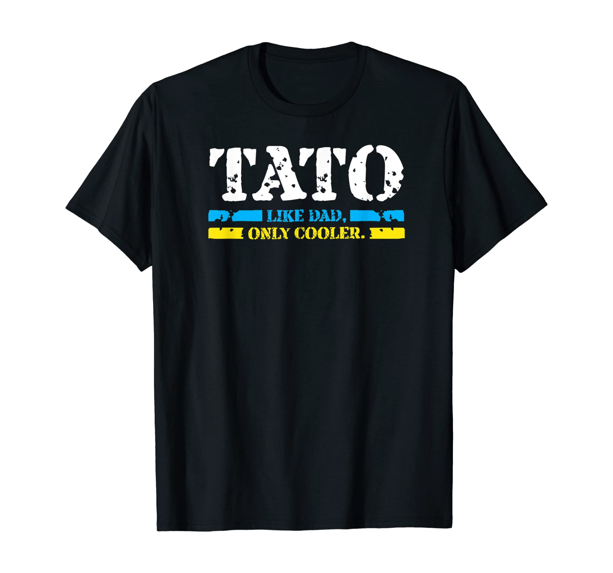 Mens Ukrainian Tato Like Dad, Only Cooler Father Day Best Gifts T-Shirt