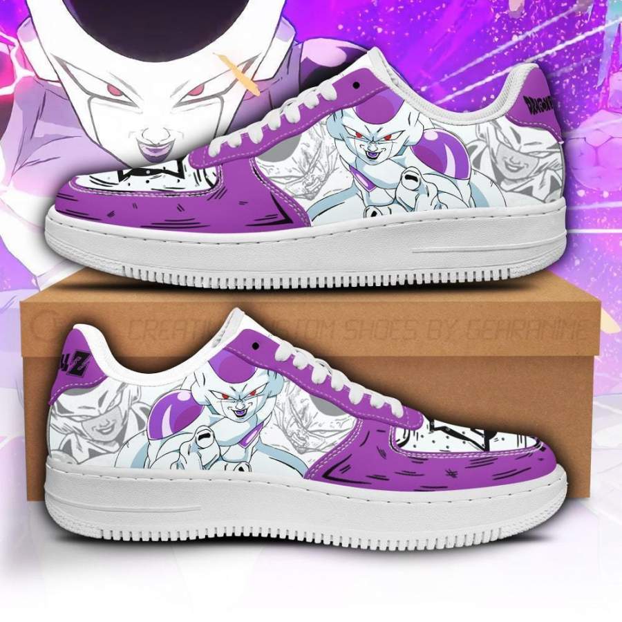 Frieza Air Sneakers Custom Dragon Ball Anime Shoes Fan Gift PT05