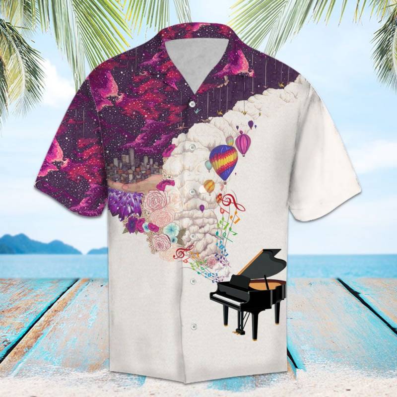 Amazing Piano Hawaii Shirt Ha102351