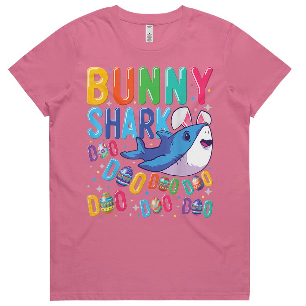 Bunny Shark Funny Easter Shark Shirts Gifts Womens Tshirts