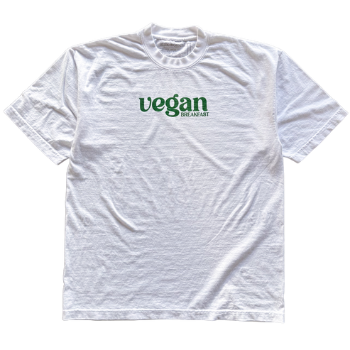 Vegan Breakfast Text Tee Shirt Outfit  For Men  For Women