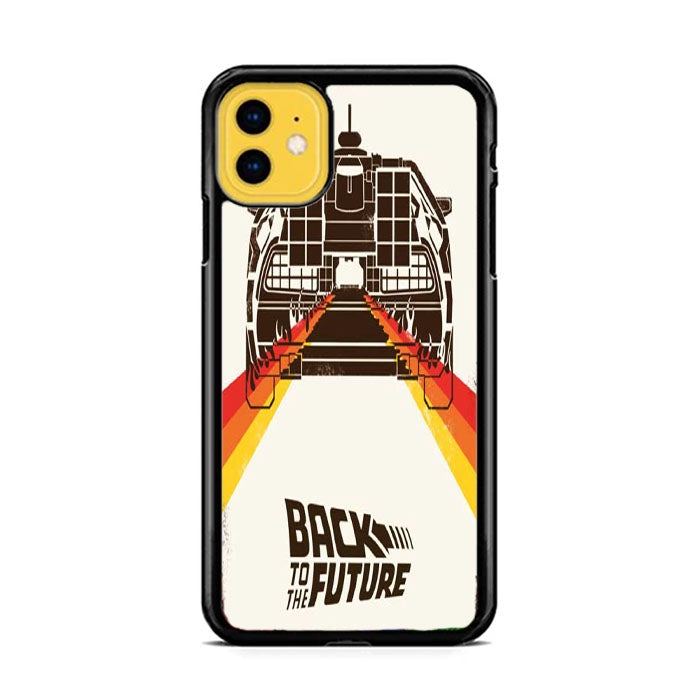 Back To The Future Vintage Poster iPhone 11 Case