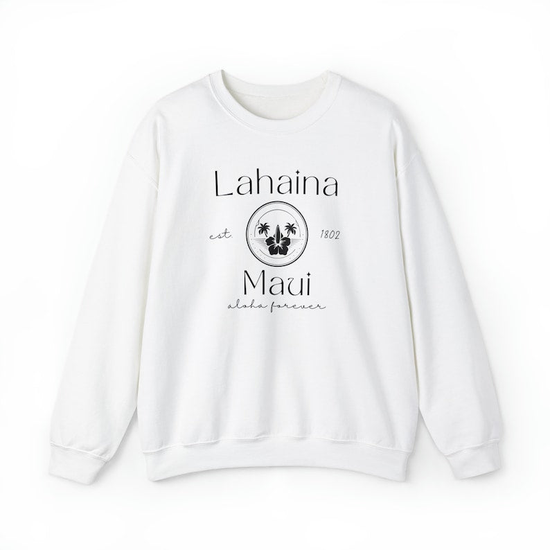 Lahaina Maui Hawaii Sweatshirt, Lahaina Memories, Lahaina Strong, Destination Shirt, City Shirt, Hawaii Souvenir, Maui Souvenir, Hawaii Tee Sws1731