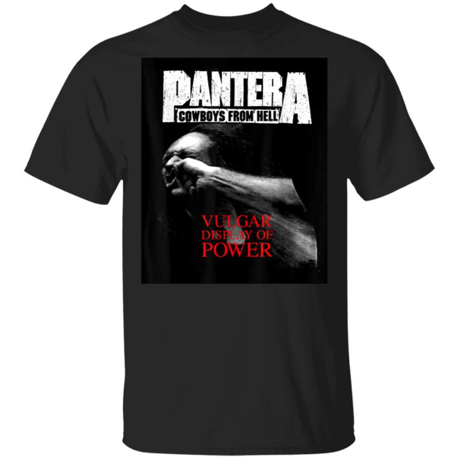 Pantera Official Vulgar Display Of Power TShirt