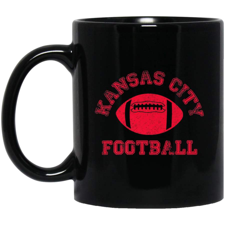 Kansas City Distressed Pro Football Team Mug Mens Womens