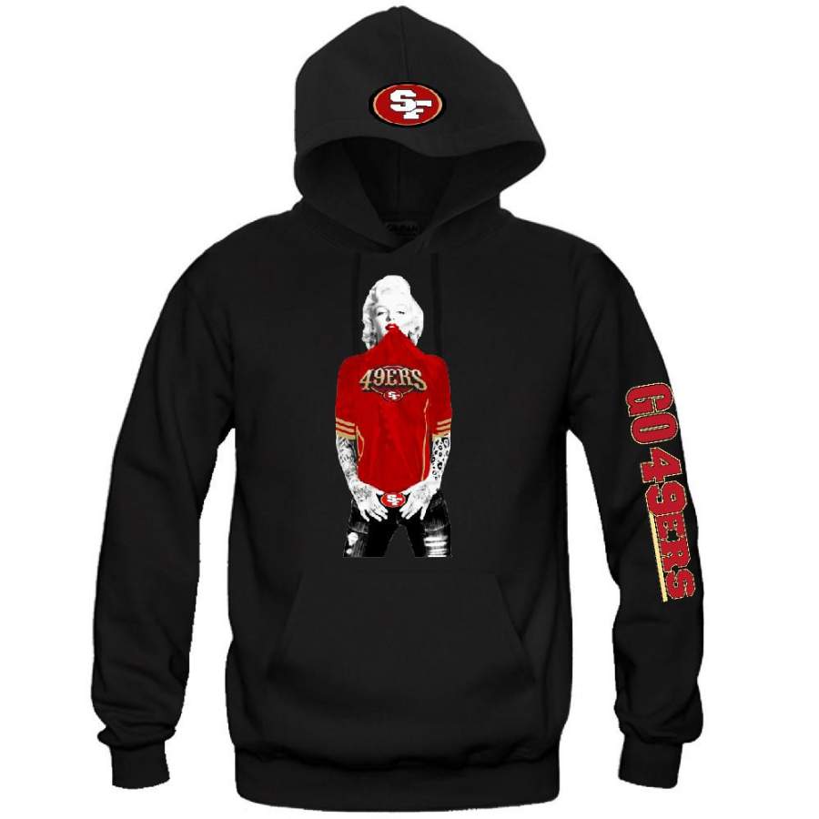 Marilyn Monroe SF 49ers Hoodie “3 Prints” Sports Clothing