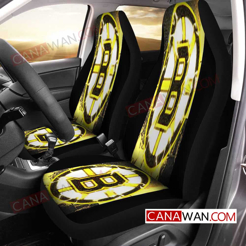 Boston Bruins Style321 3D Customized Personalized Car Seat Cover