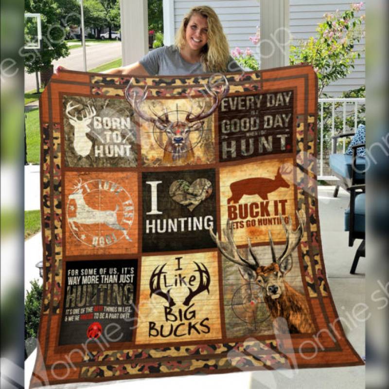 Deer Hunting J1004 81O39 Blanket