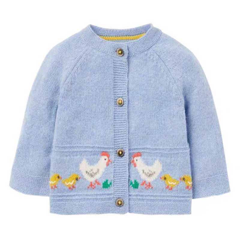 SAILEROAD 2-7Years Baby Girl Clothes Striped Sweater Rabbit Paillettes Girls Autumn Embroidery with Flowers for Kids Sweater alx