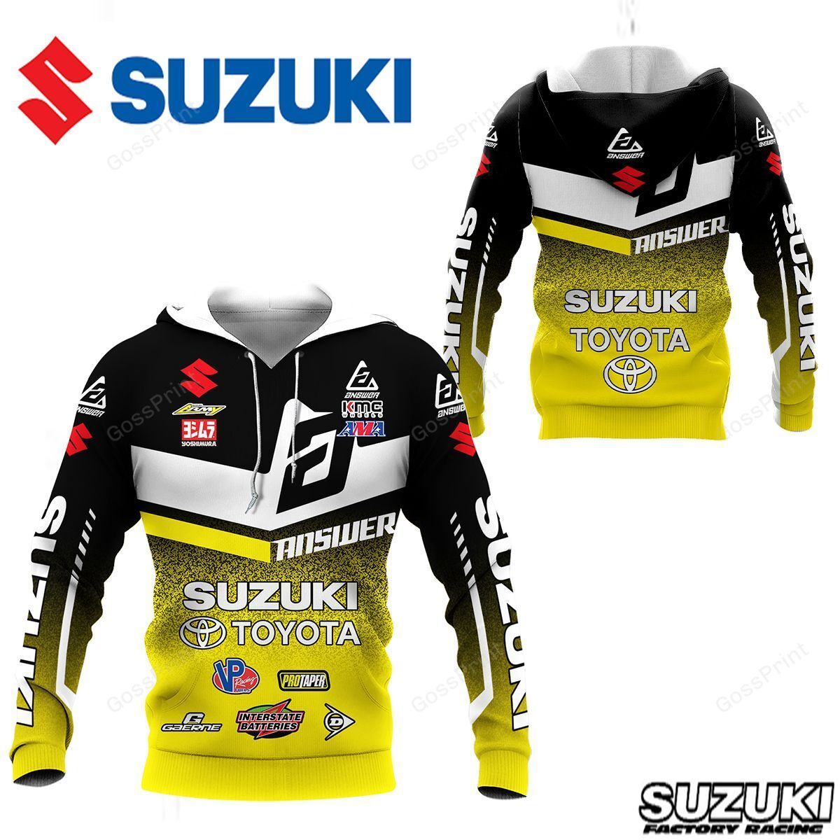 3D ALL OVER SUZUKI SHIRTS VER 18