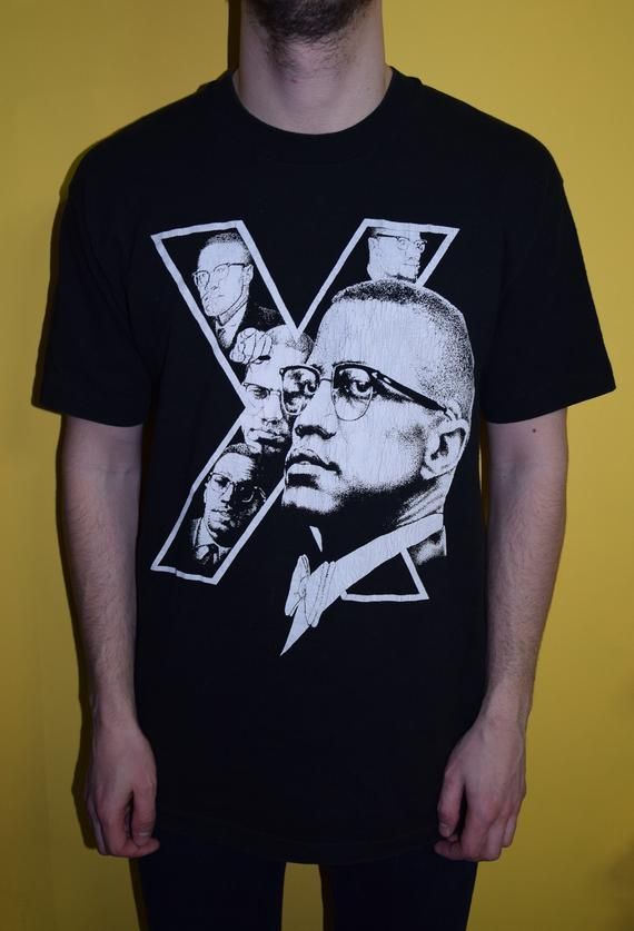 90S Malcolm X No Sellout Vintage Shirt Rap Muslim Human Rights Antiracism New York City Harlem Afro American Unity Detroit Shirt