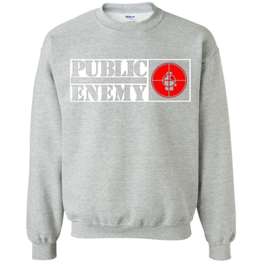 AGR Public Enemy Crewneck Pullover Sweatshirt