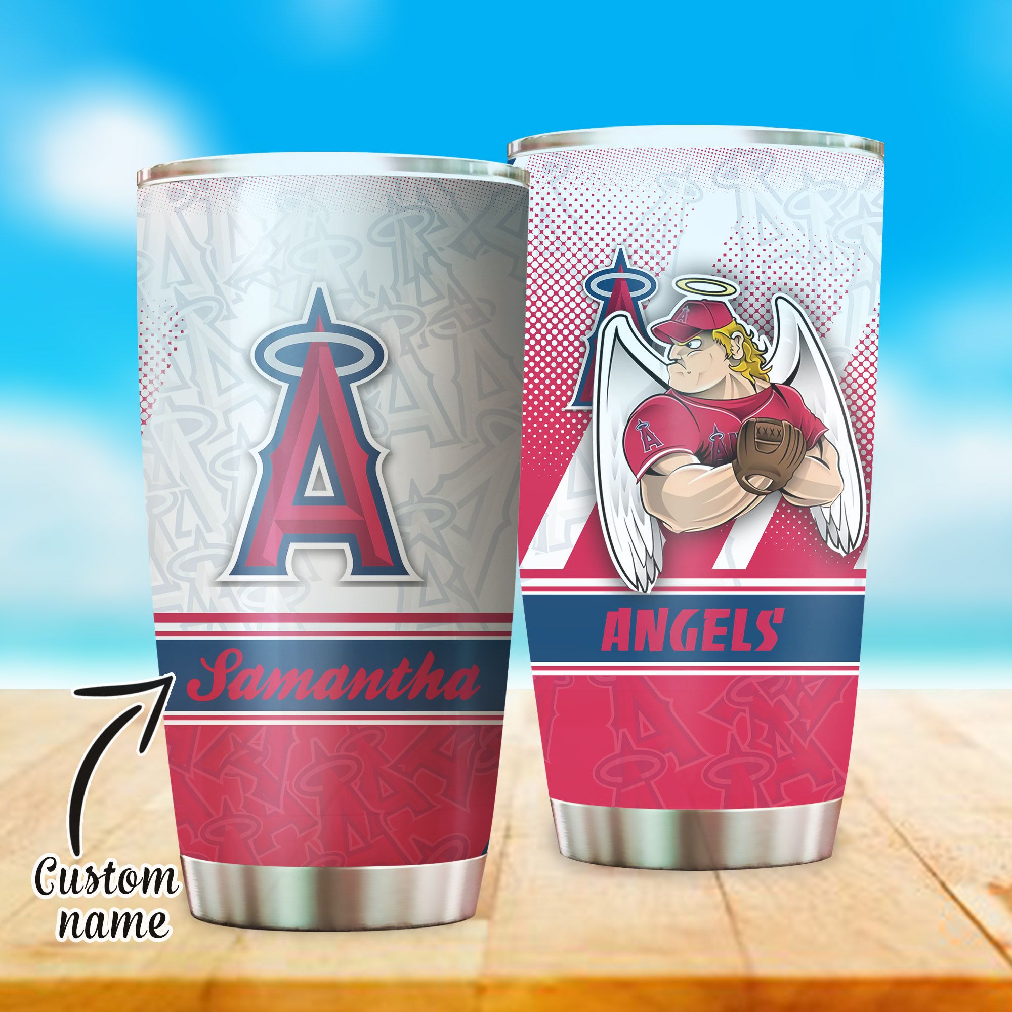 Los Angeles Angels Custom Tumbler 202 L1MTH0545