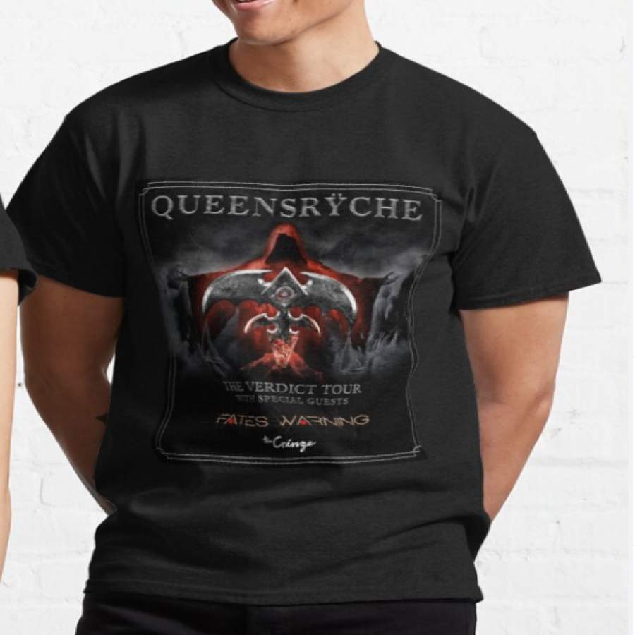 The Verdict Queensryche Bayam Tour 2022 Classic T-Shirt