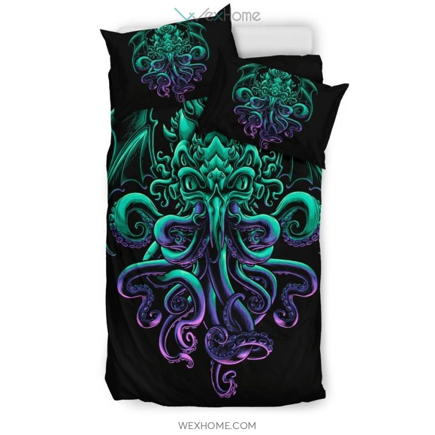 Octopus Bedding Set 1 – Duvet Cover And Pillowcase Set – Unique Design Amazing Gift