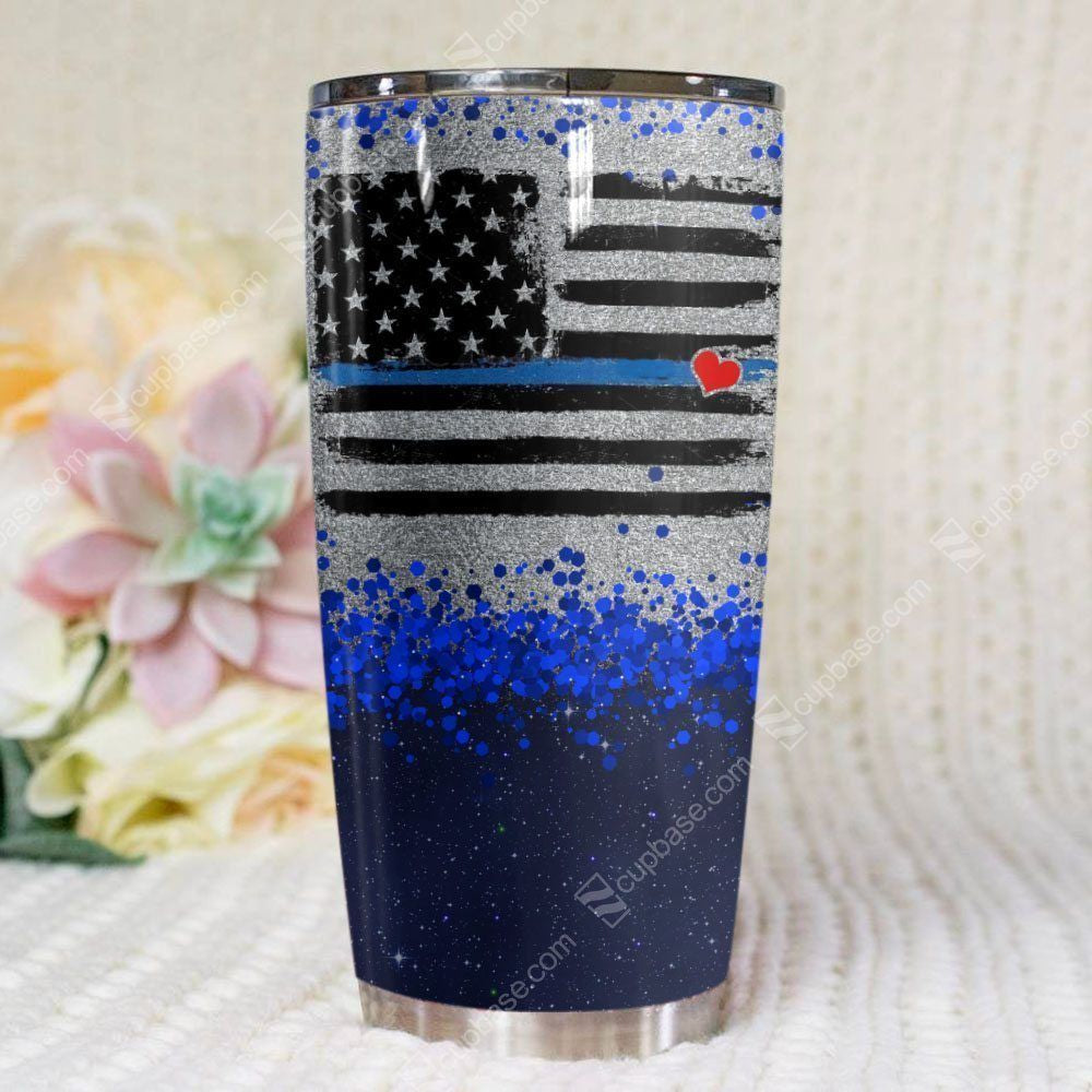 Proud Police Wife  V06Q9 Tumbler