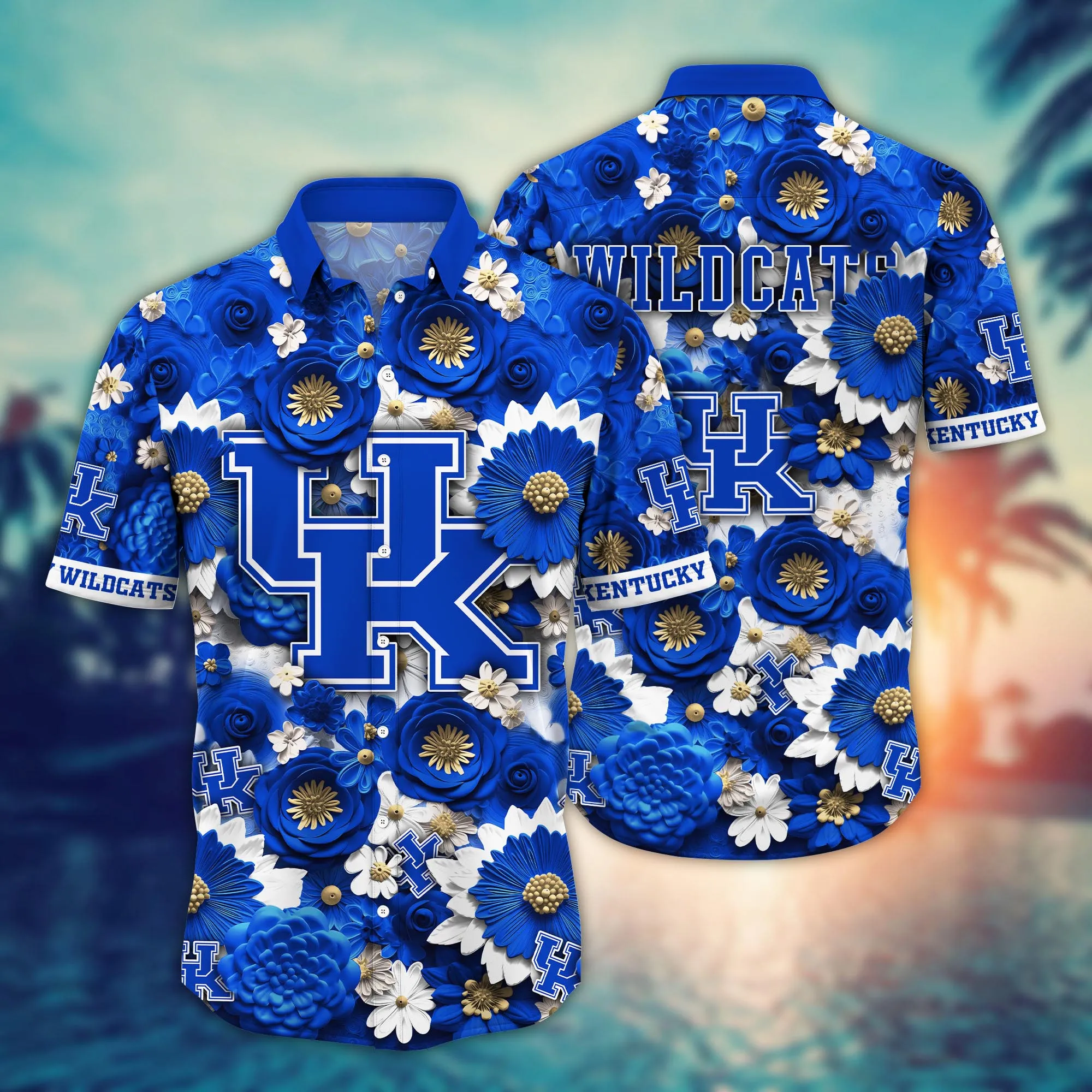 Kentucky Wildcats NCAA Hawaiian Shirt Trending For This Summer Customize Shirt Any Team