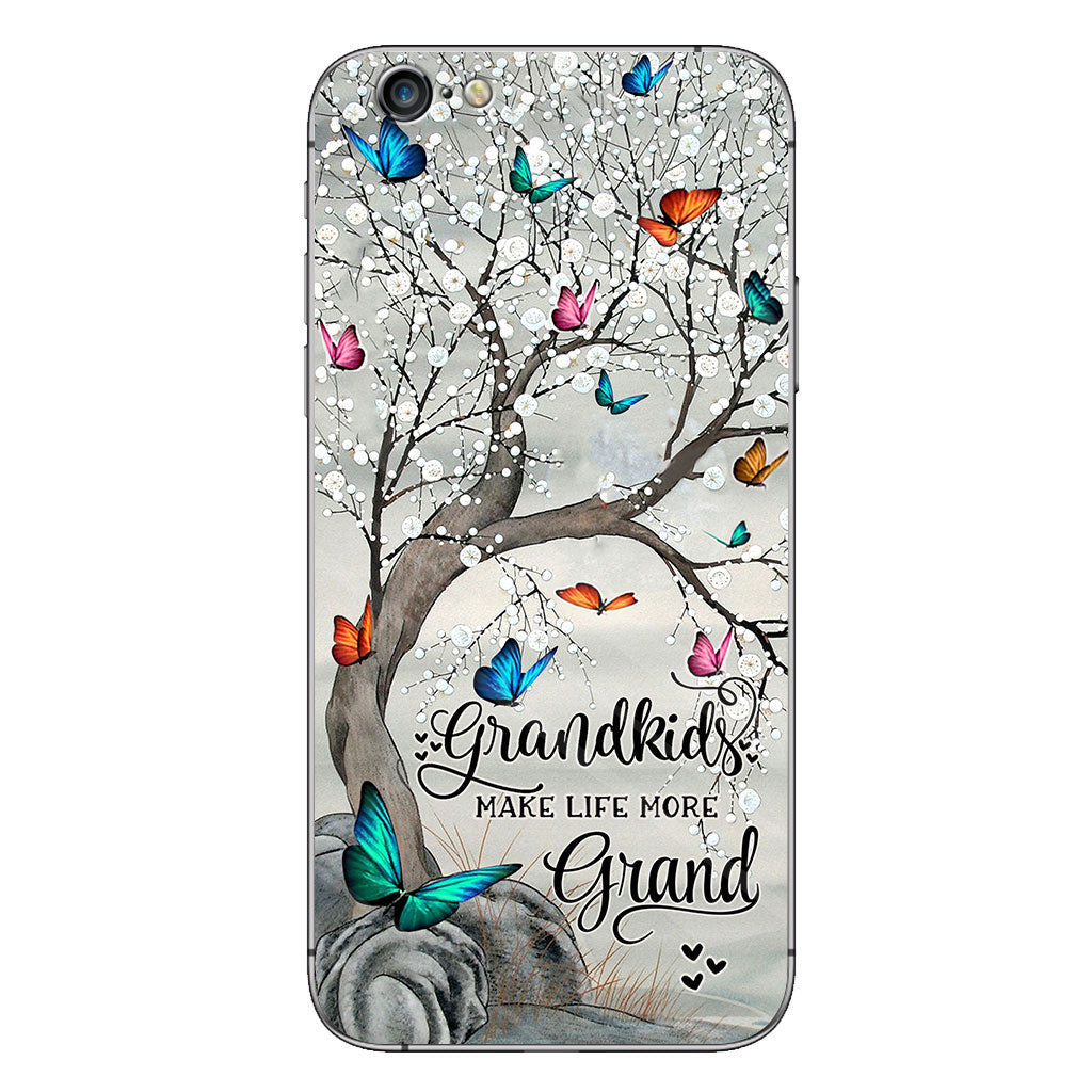 Grandkids Make Life More Grand – Personalized Grandma Phone Case