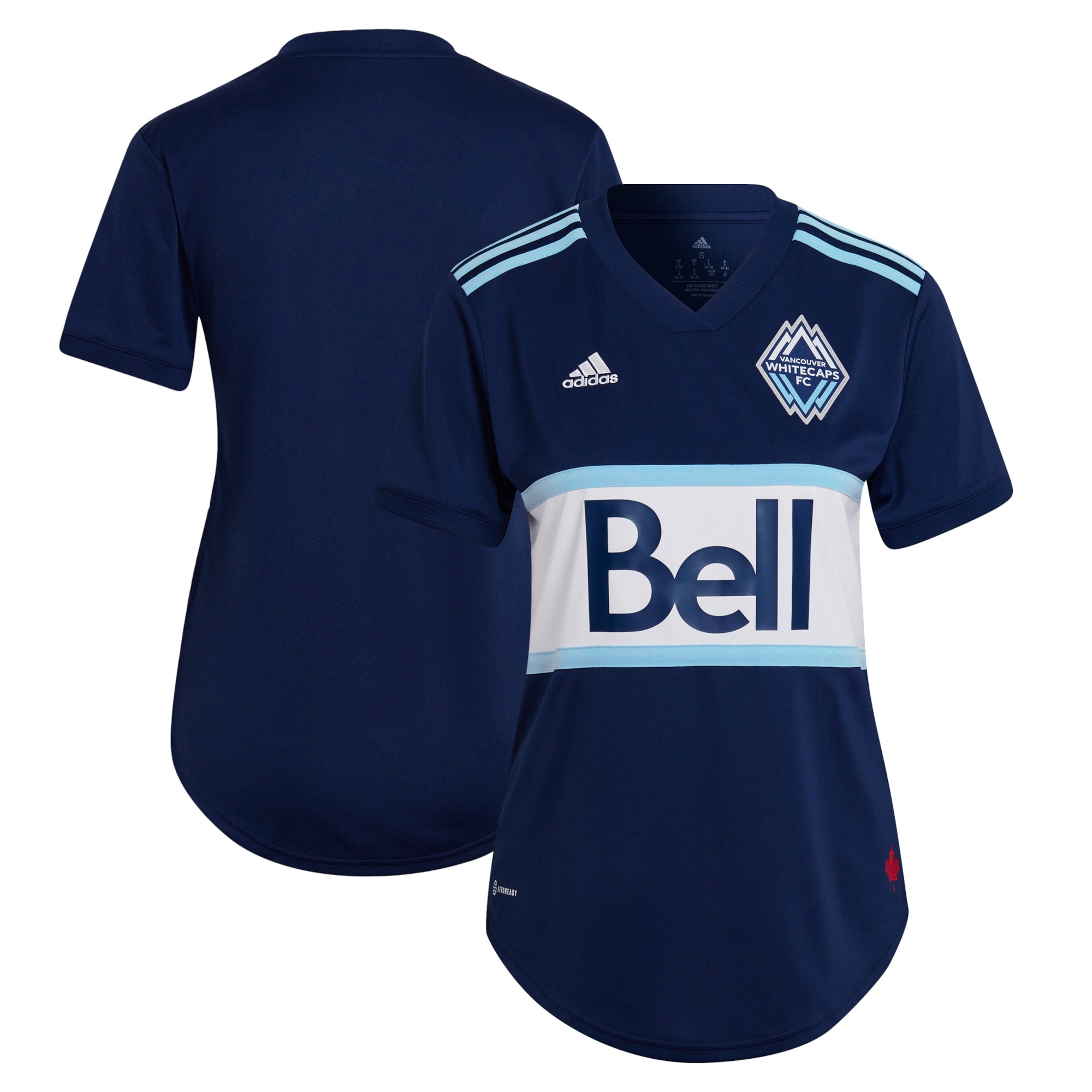 Vancouver Whitecaps FC Women's 2022 The Hoop x This City Replica Blank Jersey – Blue