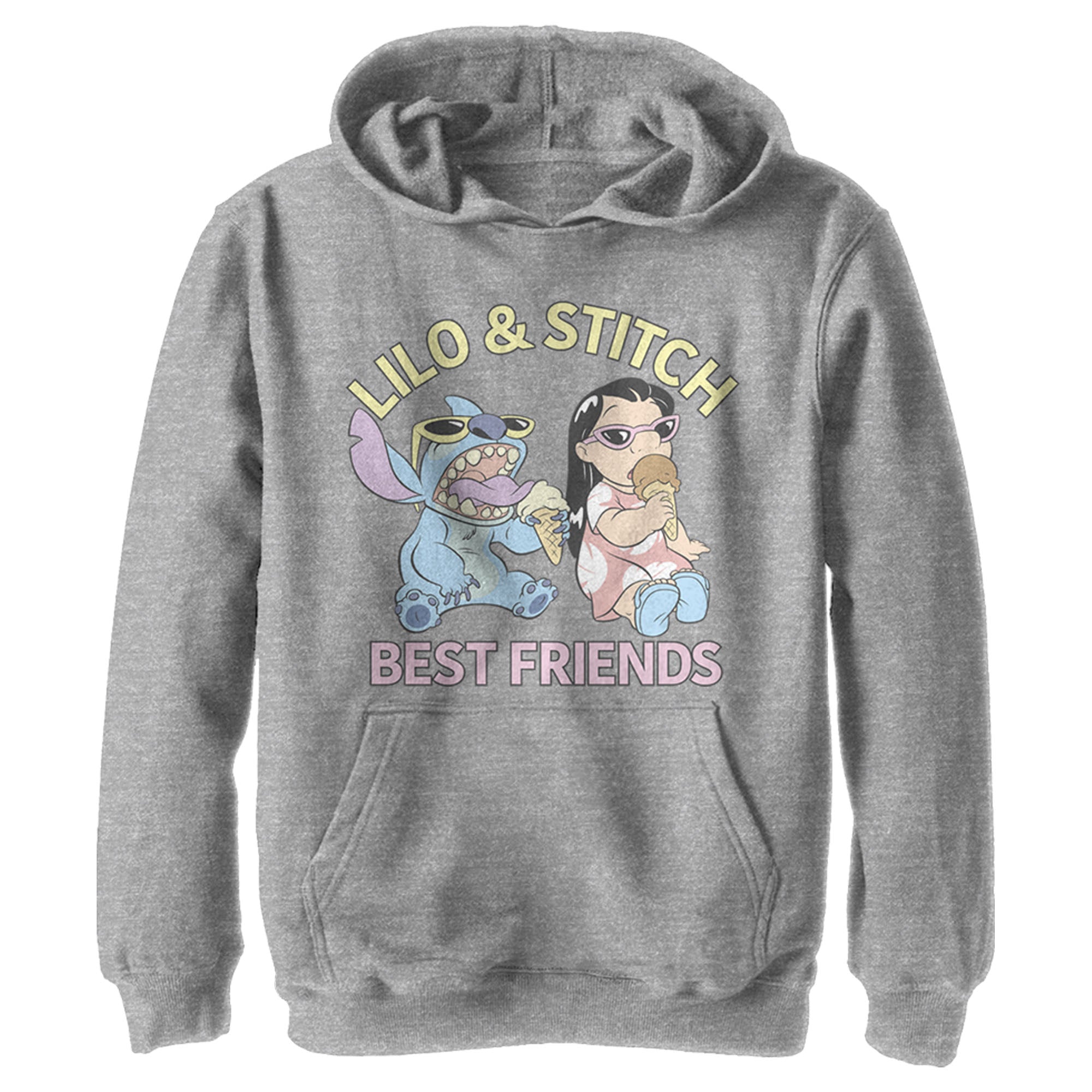 Boy’S Lilo & Stitch Ice Cream & Best Friends Pull Over Hoodie