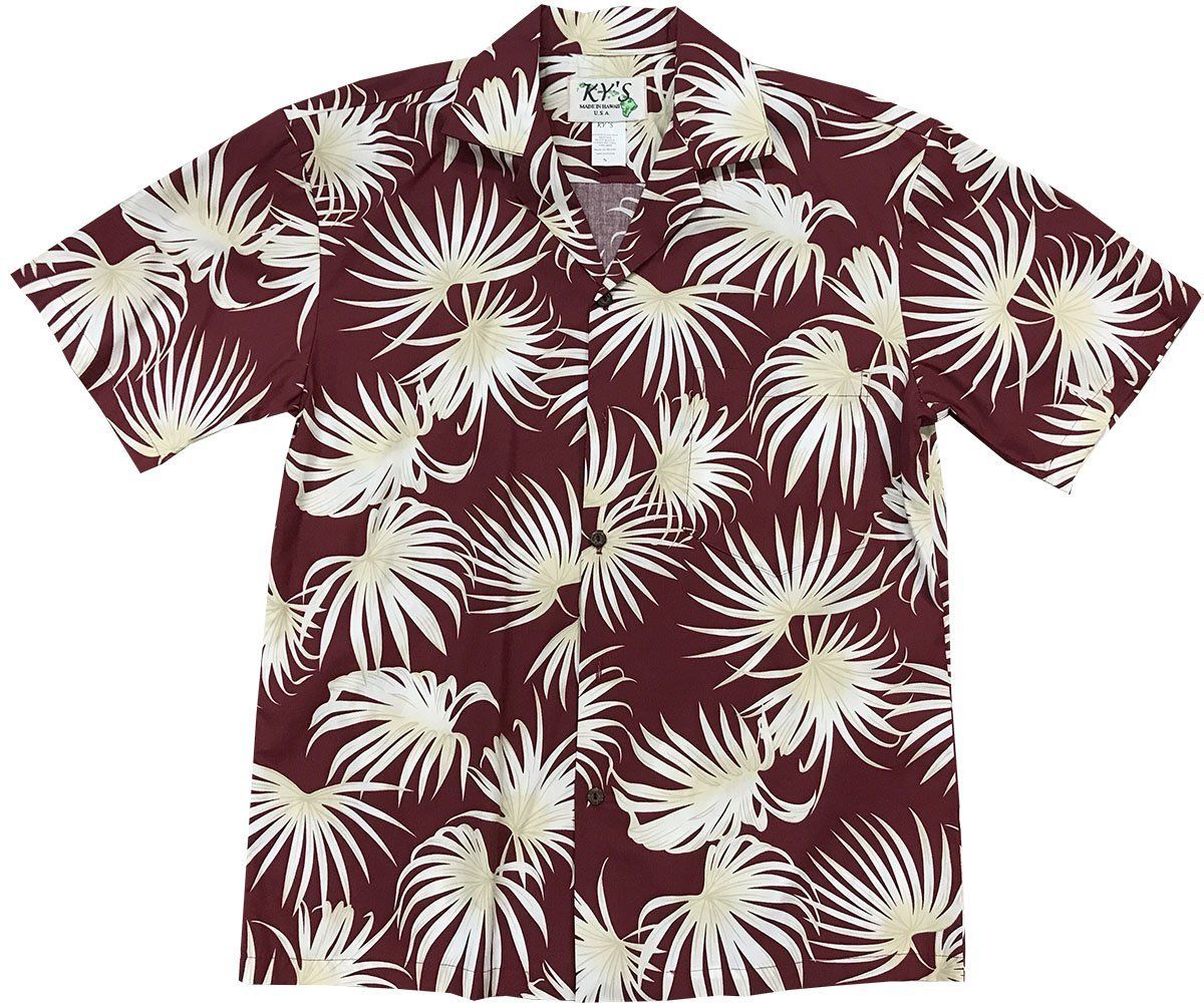 Fern Blast Red Hawaii Shirt Ha62297