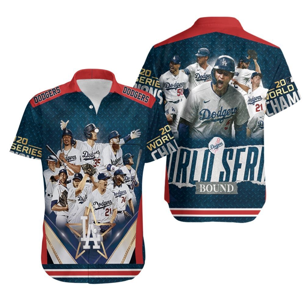 2020 Los Angeles Dodgers Yearbook Hawaiian Shirt