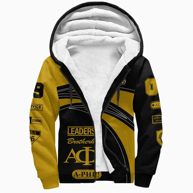 African Sherpa Hoodie Alpha Phi Alpha Special