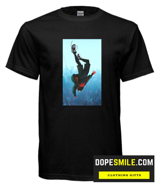 Spiderman Enter The Spiderverse cool T shirt