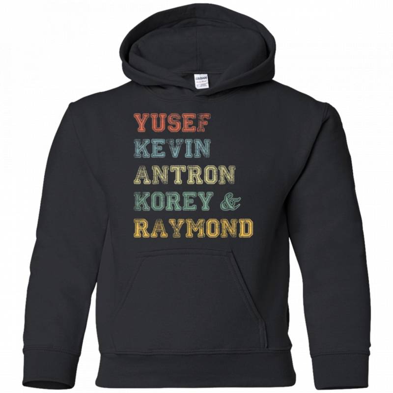 Yusef Shirt Kevin Raymond Exonerated 5 Central Park Five Shirt G185B Gildan Youth Pullover Hoodie