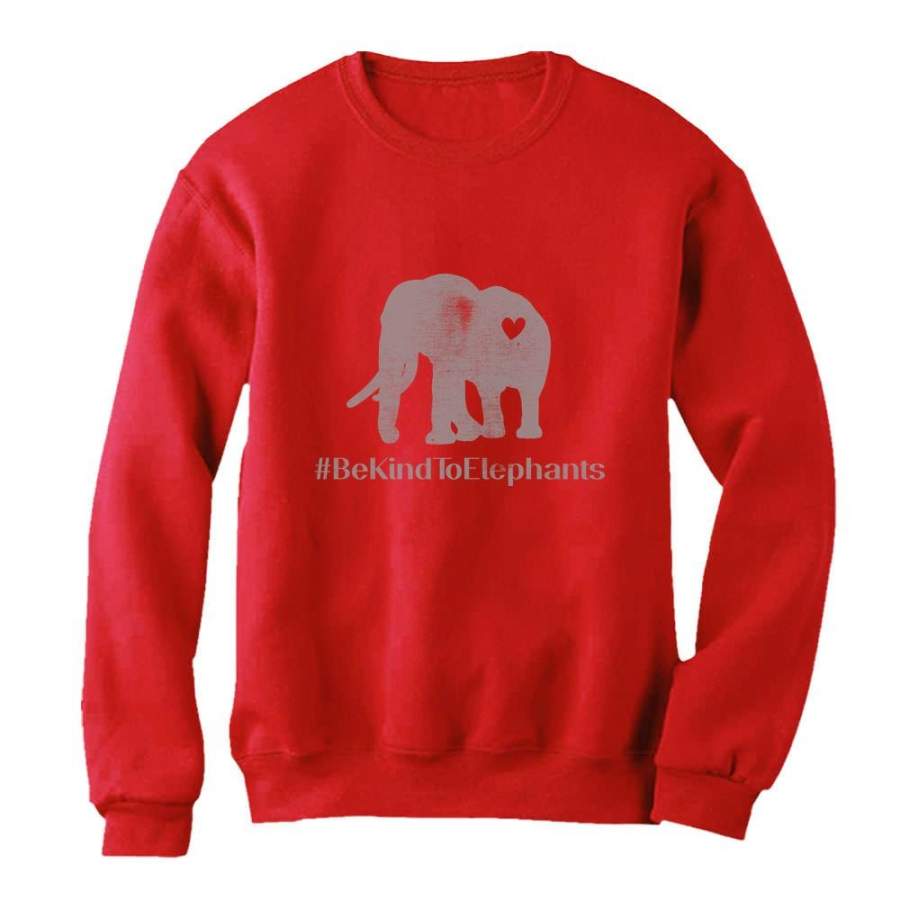 Be Kind To Elephants Support Sweatshirt