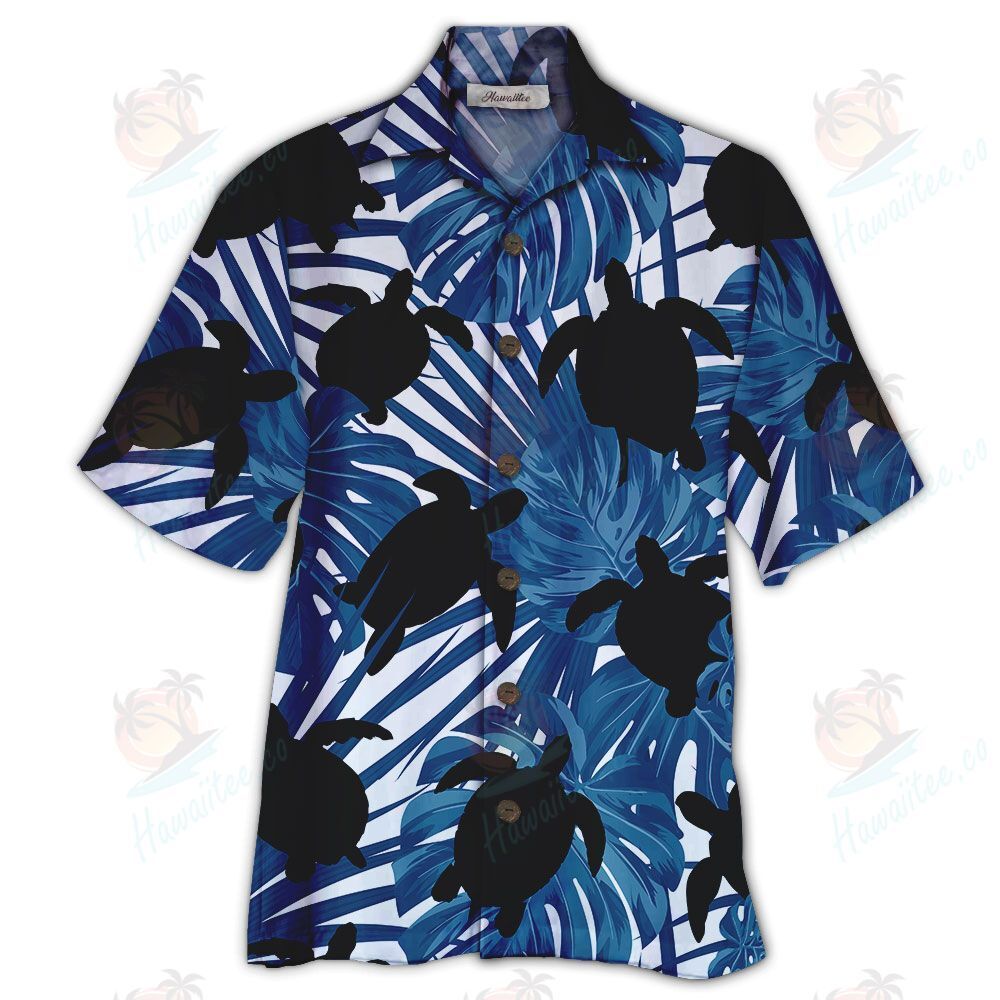 Turtle Blue Unique Design Unisex Hawaii Shirt For Men And Women Ha54950