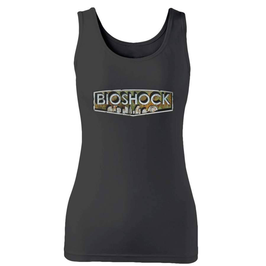 Bioshock Logo Vintage Woman’s Tank Top