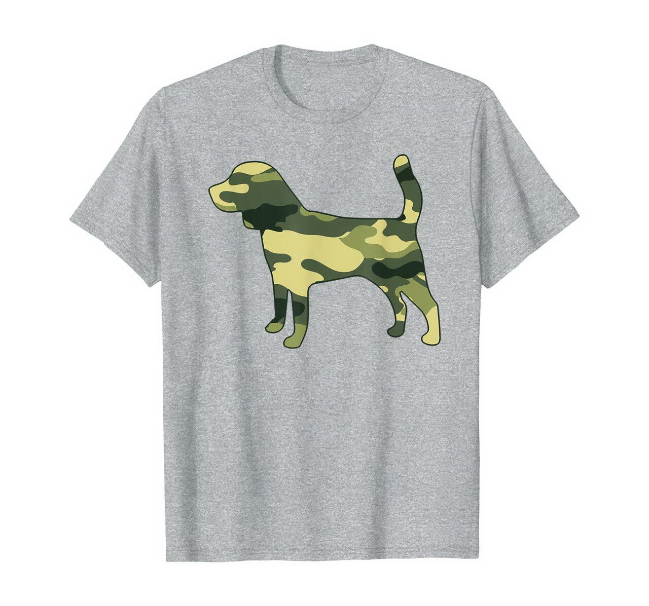 Military Beagle Camo Men Print Us Puppy Dog Pet Veteran Gift T-Shirt New