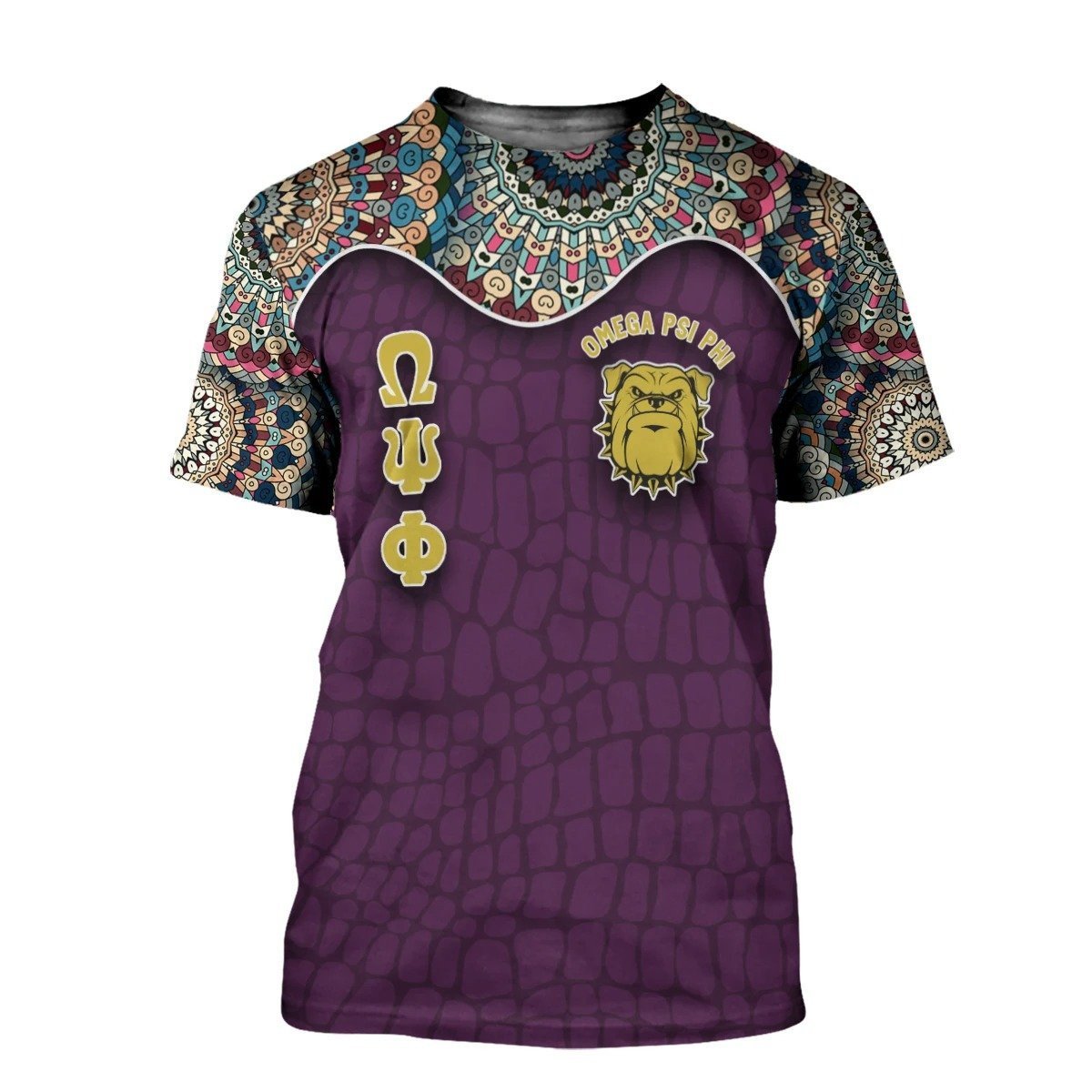 Fraternity Tshirt – Omega Psi Phi Mandala Tshirt