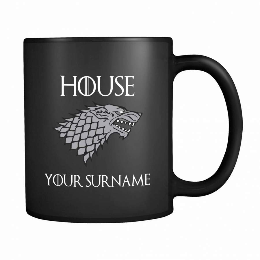 House Custom Surname 11oz Mug