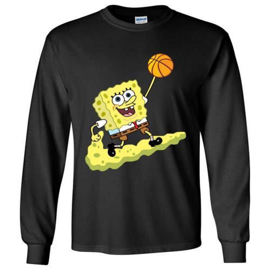 Spongebob Basketball Long Shirt
