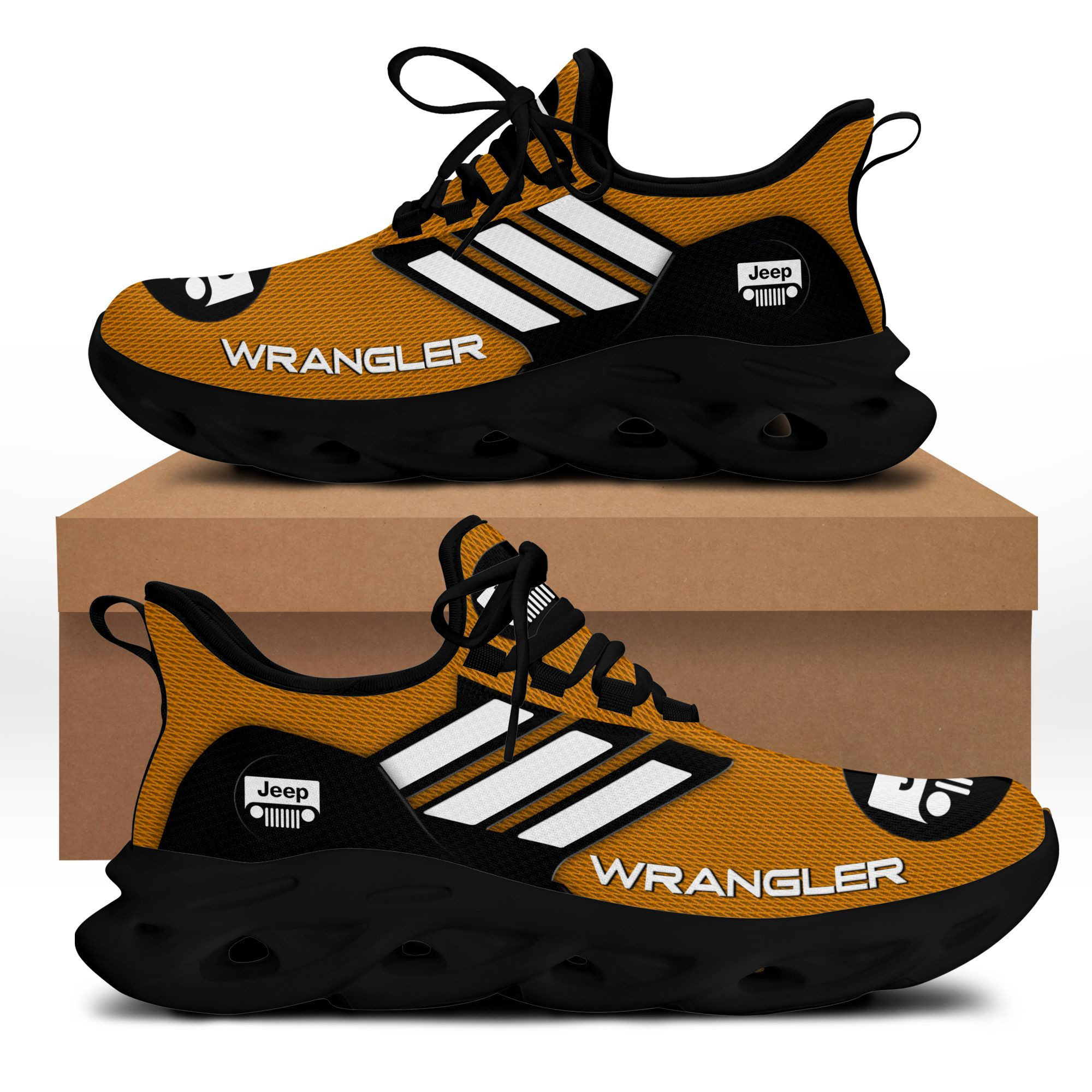 Jeep Wrangler Bs Running Shoes Ver 2 (Orange)