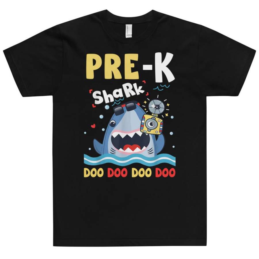 Back To School Pre-K Shark T-Shirt  Doo Doo Doo