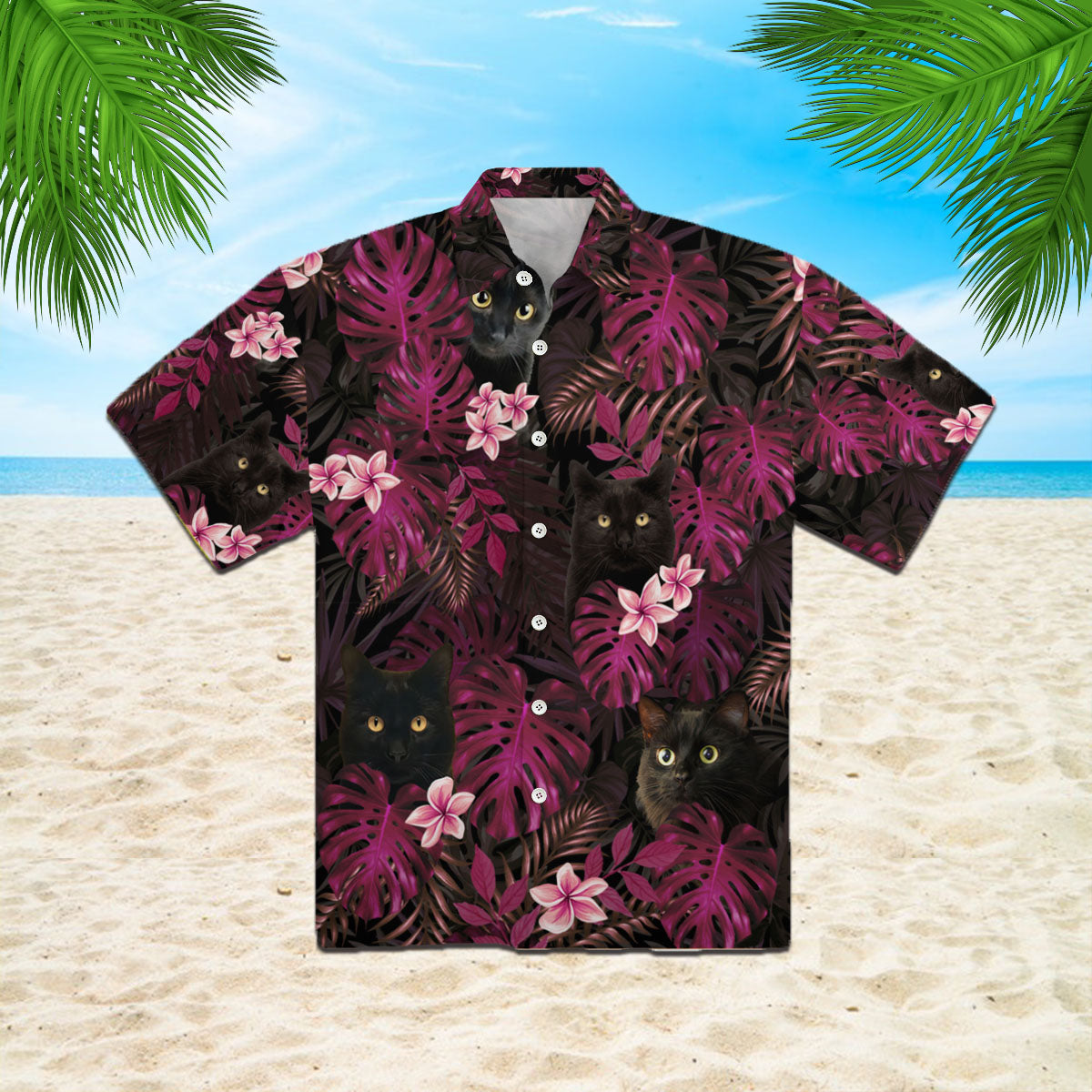 Oragontee Amazing Cat Hawaii Shirt For Men Women Adult Ha76500