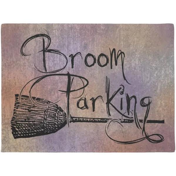 Broom Parking Witch  Halloween Doormat Indoor And Outdoor Mat Entrance Rug Funny Home Decor Closing Gift Gift For Friend Family Gift Idea